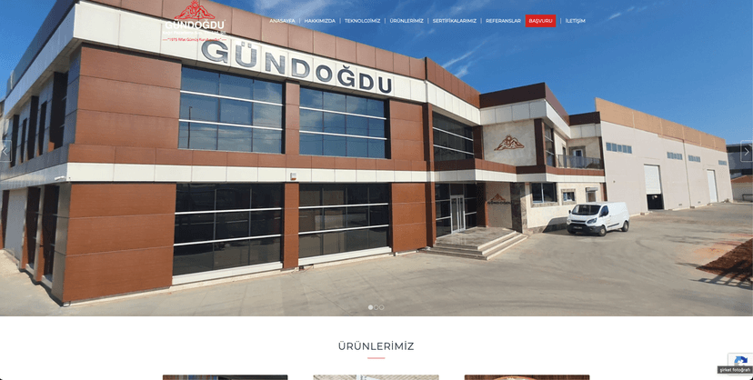 Gundogdu kagit website project